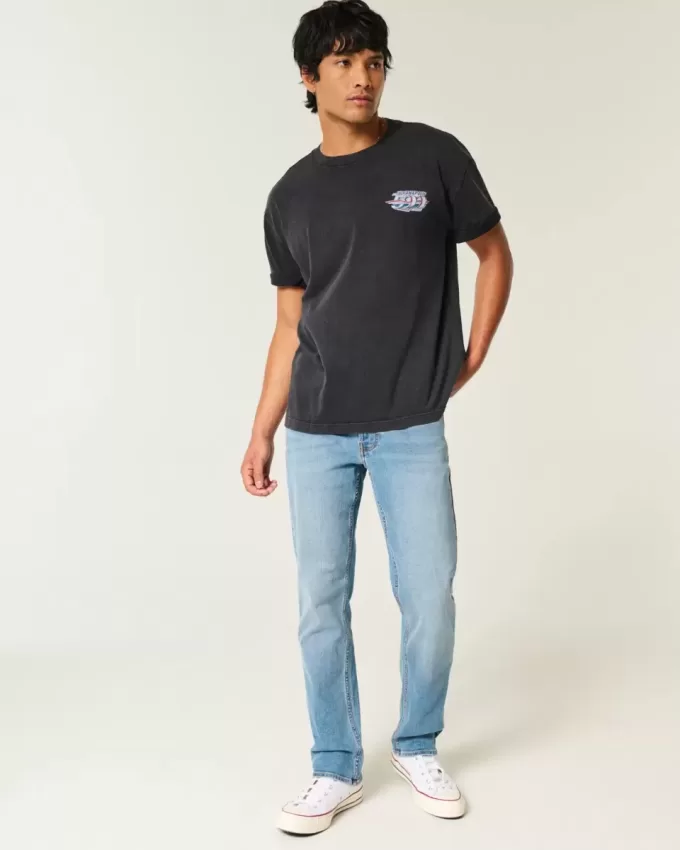 Schmale, gerade Jeans Schmale, gerade Jeans