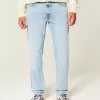 Schmale, gerade Jeans in heller Waschung Schmale, gerade Jeans in heller Waschung