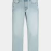Schmale, gerade Jeans in heller Waschung Schmale, gerade Jeans in heller Waschung