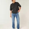 Schmale, gerade Jeans in mittlerer Waschung Schmale, gerade Jeans in mittlerer Waschung