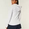 Schmaler Kapuzenpullover mit Reißverschluss Schmaler Kapuzenpullover mit Reißverschluss