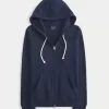 Schmaler Kapuzenpullover mit Reißverschluss Schmaler Kapuzenpullover mit Reißverschluss