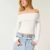 Schulterfreier Pullover