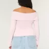 Schulterfreier Pullover
