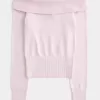 Schulterfreier Pullover