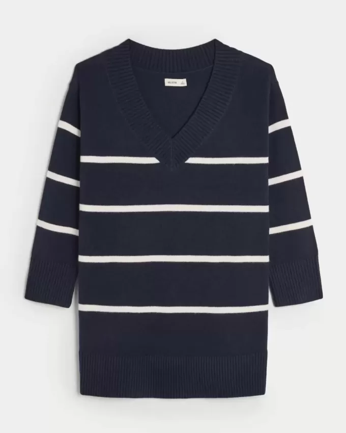 Schulterfreies Jersey-Sweatkleid Schulterfreies Jersey-Sweatkleid