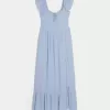 Schulterfreies Maxikleid Schulterfreies Maxikleid