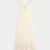 Schulterfreies Maxikleid Schulterfreies Maxikleid