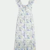 Schulterfreies Maxikleid Schulterfreies Maxikleid