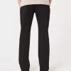 Schwarze Bootcut-Jeans Schwarze Bootcut-Jeans