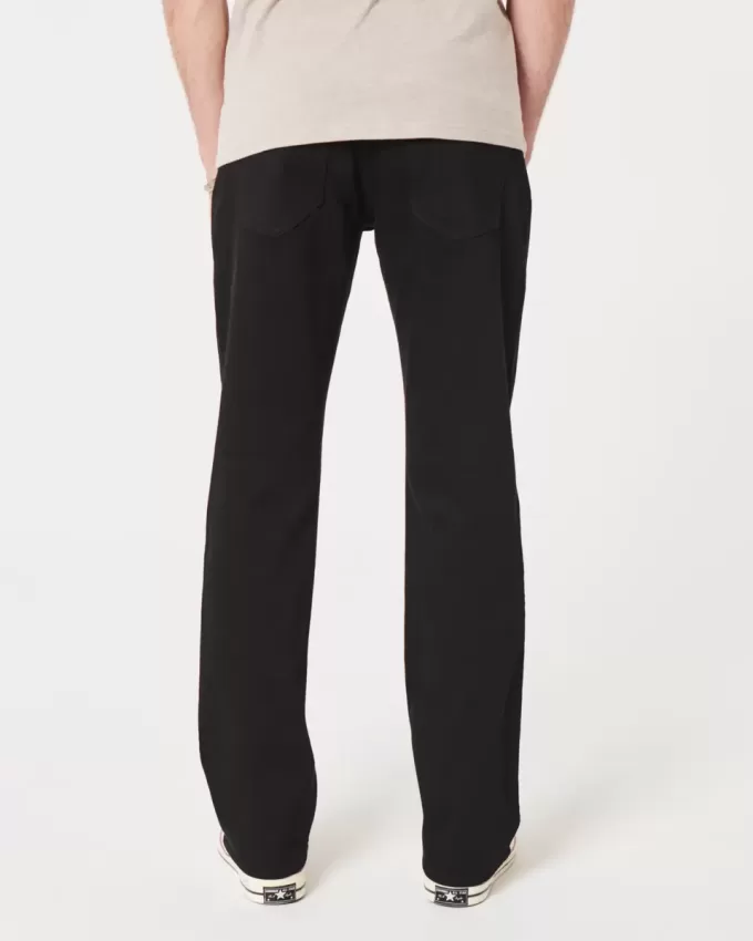 Schwarze Bootcut-Jeans Schwarze Bootcut-Jeans