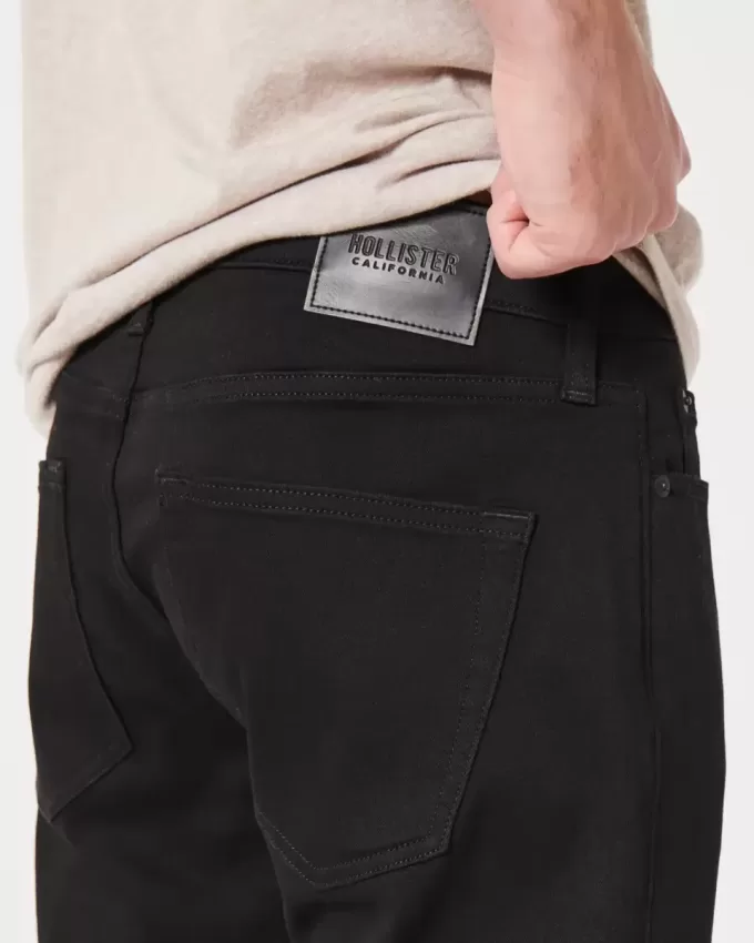 Schwarze Bootcut-Jeans Schwarze Bootcut-Jeans