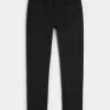 Schwarze, nicht verblassende, sportliche Skinny-Jeans Schwarze, nicht verblassende, sportliche Skinny-Jeans