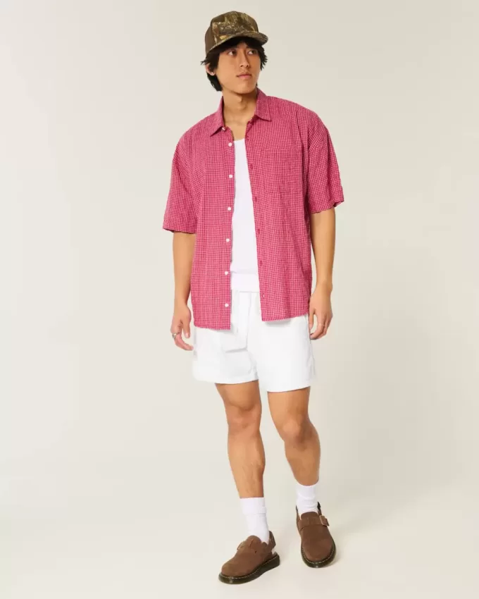 Seersucker-Shorts Seersucker-Shorts