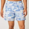 Seersucker Volley Badehose bis zur Mitte des Oberschenkels Seersucker Volley Badehose bis zur Mitte des Oberschenkels