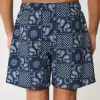 Seersucker Volley Badehose bis zur Mitte des Oberschenkels Seersucker Volley Badehose bis zur Mitte des Oberschenkels