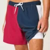 Seersucker Volley Badehose bis zur Mitte des Oberschenkels Seersucker Volley Badehose bis zur Mitte des Oberschenkels