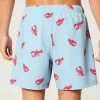 Seersucker Volley Badehose bis zur Mitte des Oberschenkels Seersucker Volley Badehose bis zur Mitte des Oberschenkels