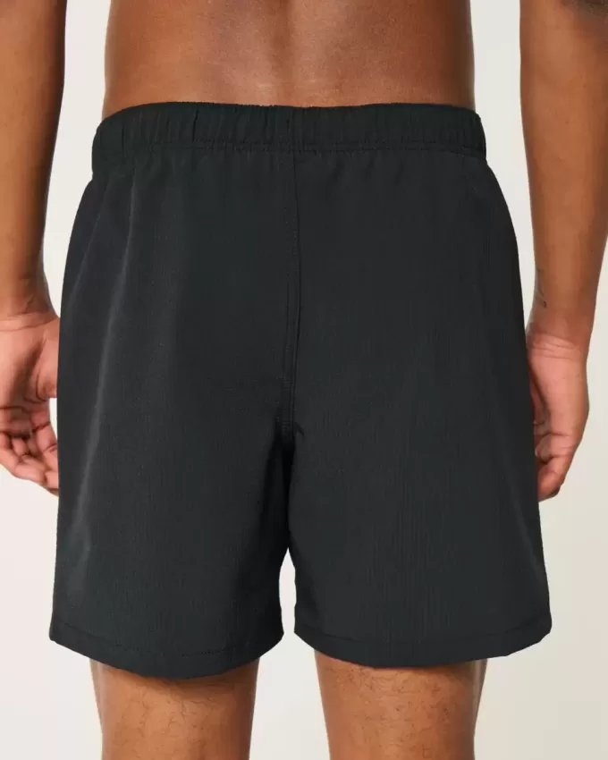 Seersucker Volley Badehose bis zur Mitte des Oberschenkels Seersucker Volley Badehose bis zur Mitte des Oberschenkels