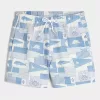 Seersucker Volley Badehose bis zur Mitte des Oberschenkels Seersucker Volley Badehose bis zur Mitte des Oberschenkels