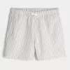Seersucker Volley Badehose bis zur Mitte des Oberschenkels Seersucker Volley Badehose bis zur Mitte des Oberschenkels