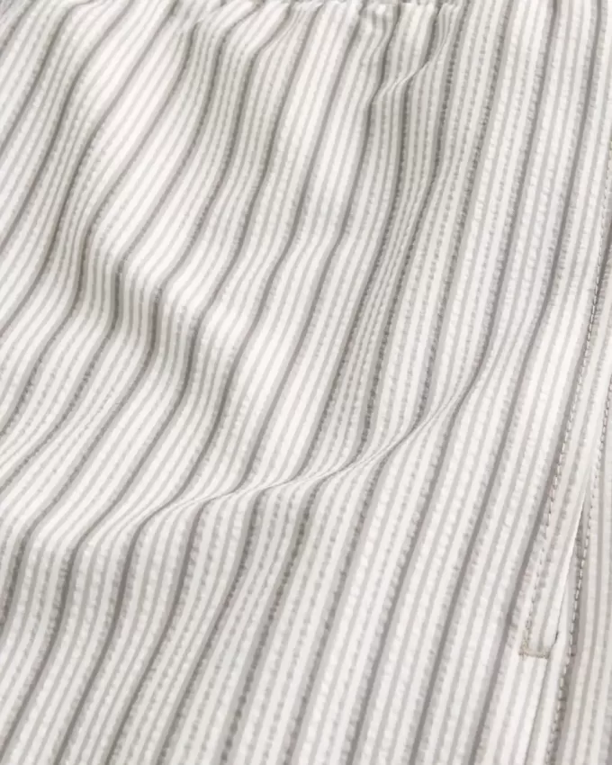 Seersucker Volley Badehose bis zur Mitte des Oberschenkels Seersucker Volley Badehose bis zur Mitte des Oberschenkels