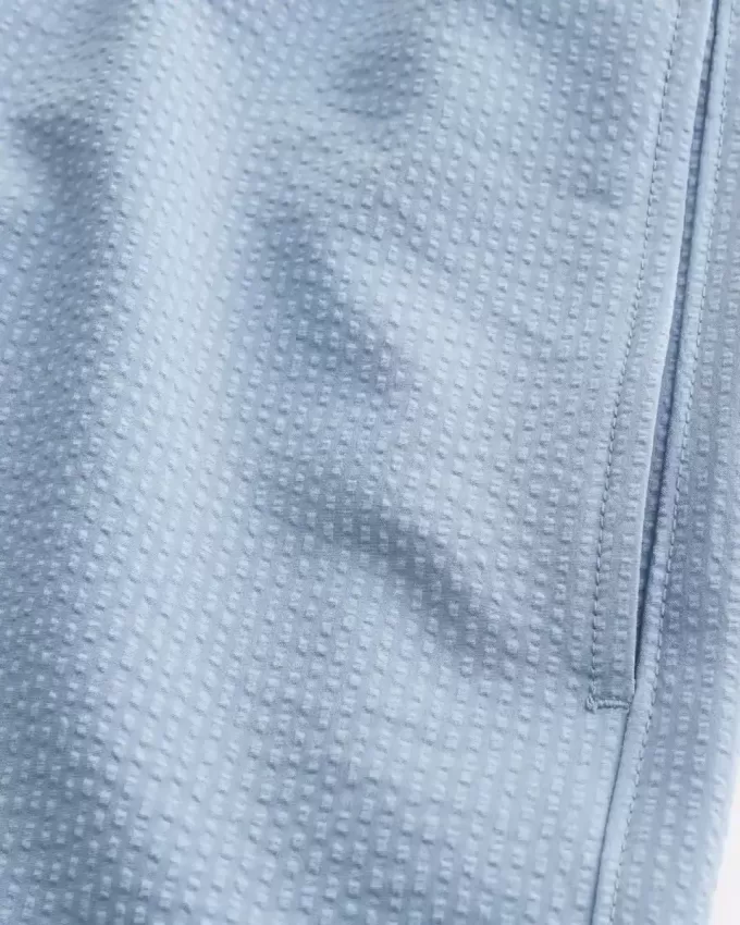 Seersucker Volley Badehose bis zur Mitte des Oberschenkels Seersucker Volley Badehose bis zur Mitte des Oberschenkels
