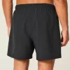 Seersucker Volley Badeshorts bis zur Mitte des Oberschenkels Seersucker Volley Badeshorts bis zur Mitte des Oberschenkels