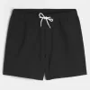 Seersucker Volley Badeshorts bis zur Mitte des Oberschenkels Seersucker Volley Badeshorts bis zur Mitte des Oberschenkels