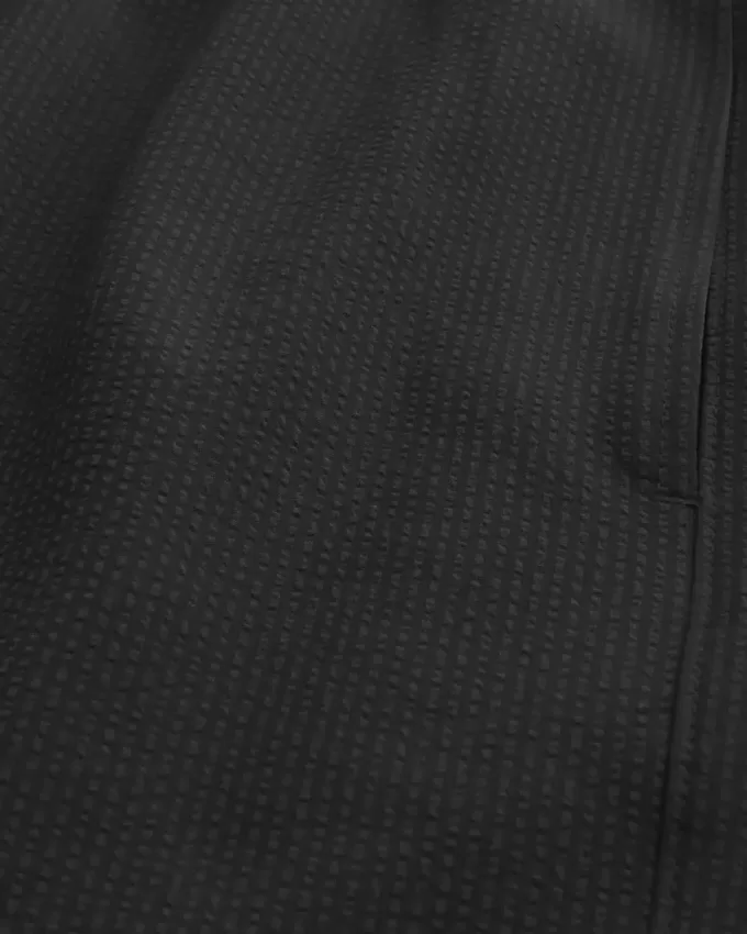 Seersucker Volley Badeshorts bis zur Mitte des Oberschenkels Seersucker Volley Badeshorts bis zur Mitte des Oberschenkels