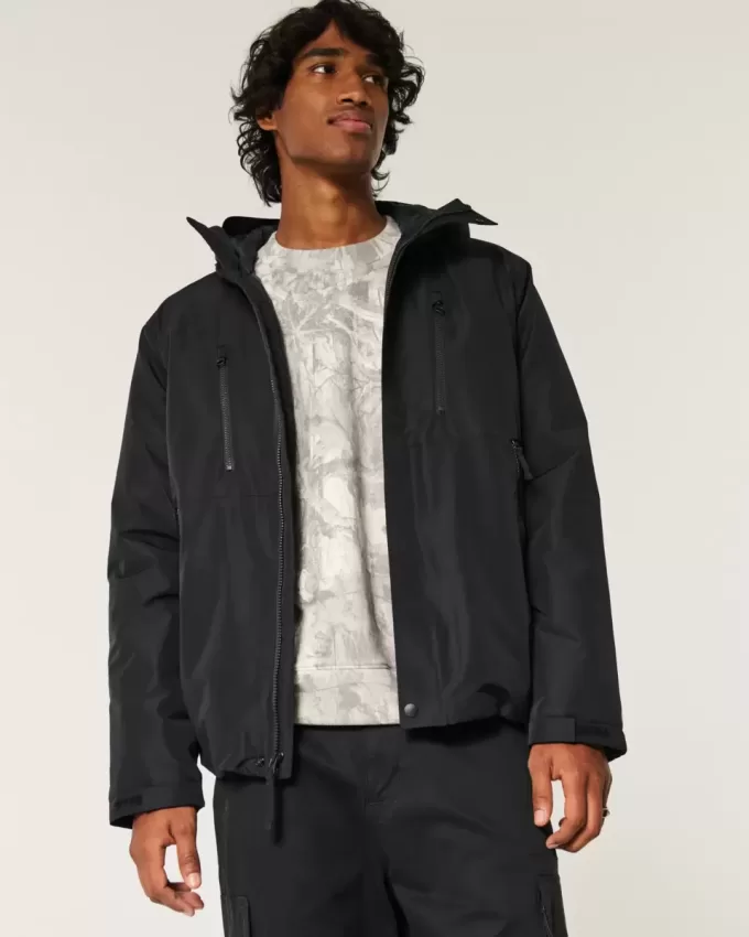 Shelljacke mit Kapuze Shelljacke mit Kapuze