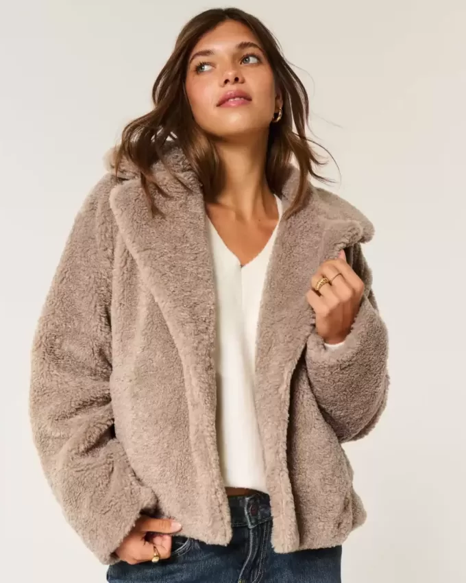 Sherpa-Peacoat Sherpa-Peacoat