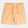 Shorts aus Leinenmischung über dem Knie Shorts aus Leinenmischung über dem Knie