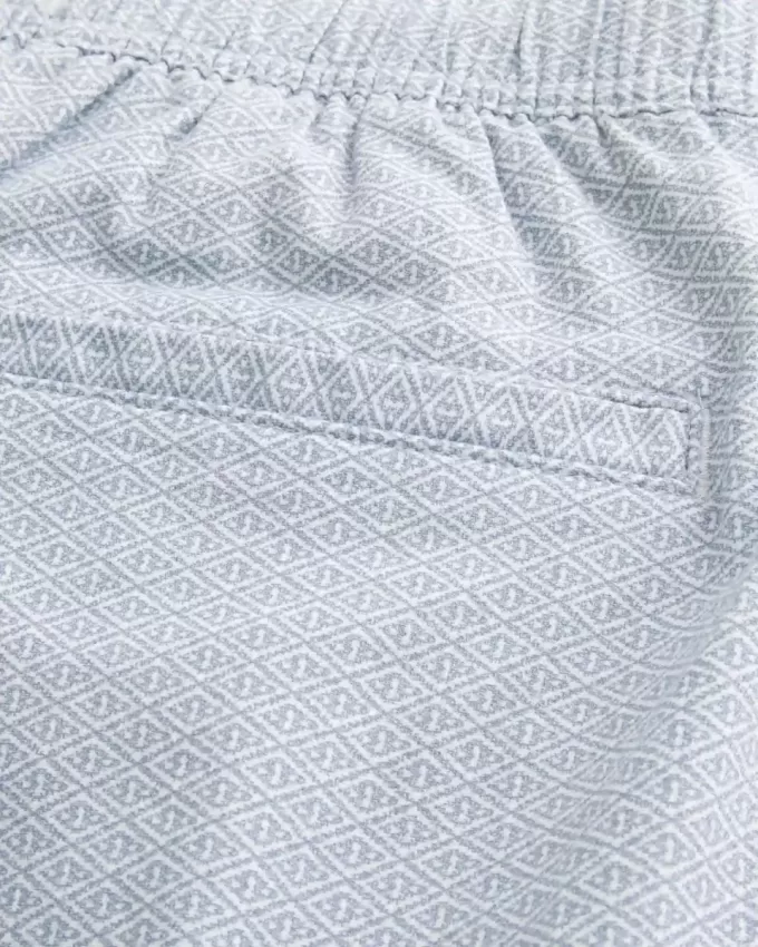 Shorts aus Leinenmischung über dem Knie