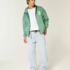 Skater-Baggy-Jeans in heller Waschung Skater-Baggy-Jeans in heller Waschung