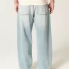 Skater-Baggy-Jeans in heller Waschung Skater-Baggy-Jeans in heller Waschung