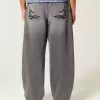 Skater-Baggy-Jeans mit Grafik Skater-Baggy-Jeans mit Grafik