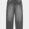 Skater-Baggy-Jeans mit Grafik Skater-Baggy-Jeans mit Grafik