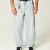 Skater-Baggy-Jeans mit Spielkarten-Grafik in heller Waschung Skater-Baggy-Jeans mit Spielkarten-Grafik in heller Waschung