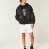 Skaterjacke aus verwaschenem schwarzem Denim Skaterjacke aus verwaschenem schwarzem Denim