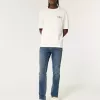 Skinny Jeans in dunkler Mittelwaschung