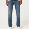 Skinny Jeans in dunkler Mittelwaschung
