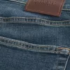Skinny Jeans in dunkler Mittelwaschung