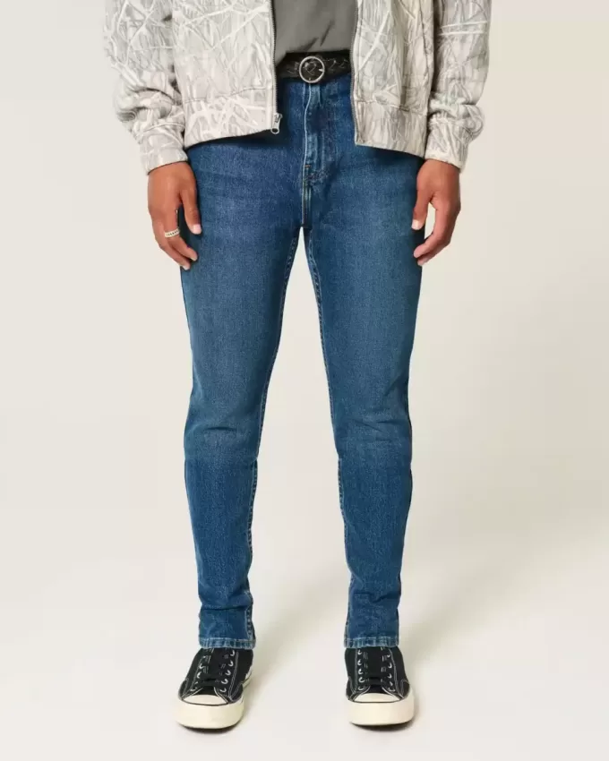 Sportliche Skinny-Jeans in dunkler Waschung Sportliche Skinny-Jeans in dunkler Waschung