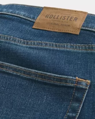 Sportliche Skinny-Jeans in dunkler Waschung