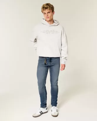 Sportliche Skinny-Jeans in mittlerer Waschung
