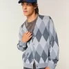 Strickjacke mit Kastenmuster Strickjacke mit Kastenmuster