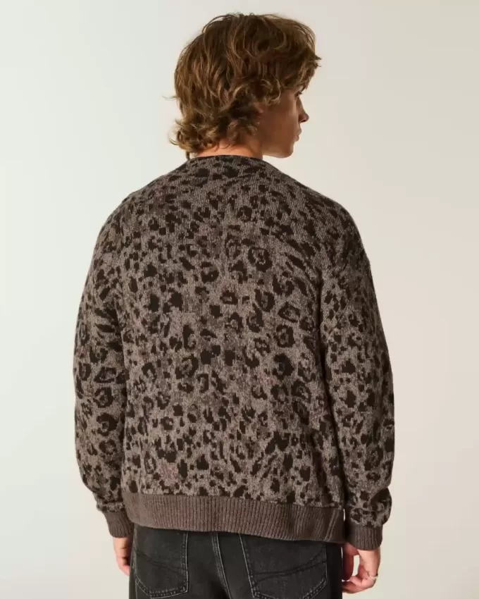 Strickjacke mit Kastenmuster Strickjacke mit Kastenmuster