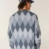 Strickjacke mit Kastenmuster Strickjacke mit Kastenmuster