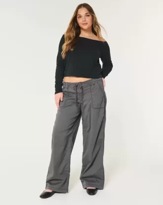 Super Baggy-Hose mit niedriger Leibhöhe